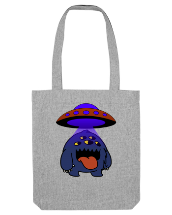 Funny Alien Heather Grey