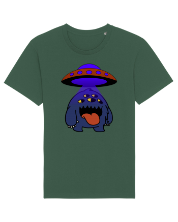 Funny Alien Bottle Green