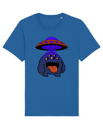 Funny Alien Royal Blue