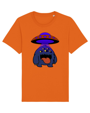 Funny Alien Bright Orange