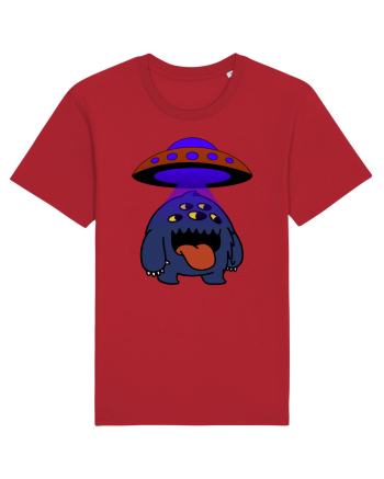 Funny Alien Red