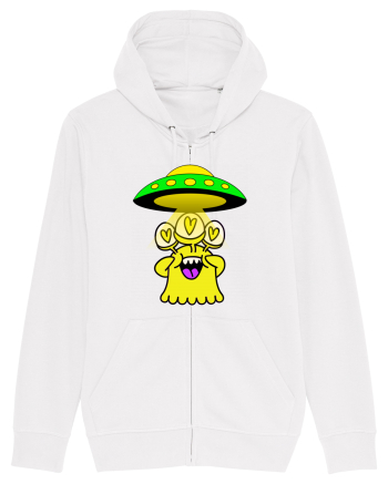 Funny Alien White