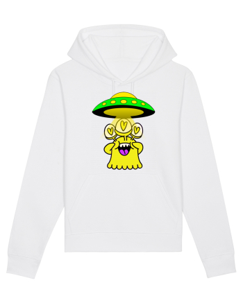 Funny Alien White