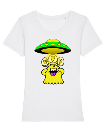 Funny Alien White