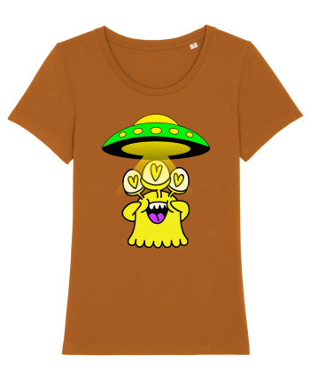 Funny Alien Roasted Orange