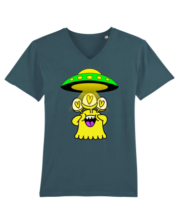 Funny Alien Stargazer