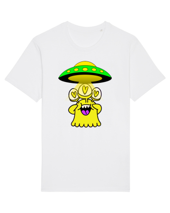 Funny Alien White