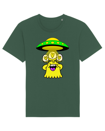 Funny Alien Bottle Green