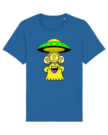 Funny Alien Royal Blue
