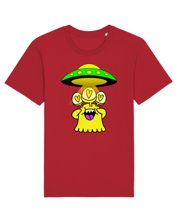 Funny Alien Red