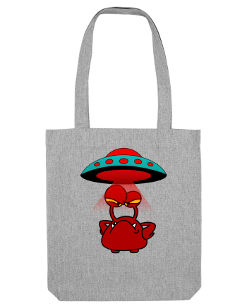 Funny Alien Heather Grey