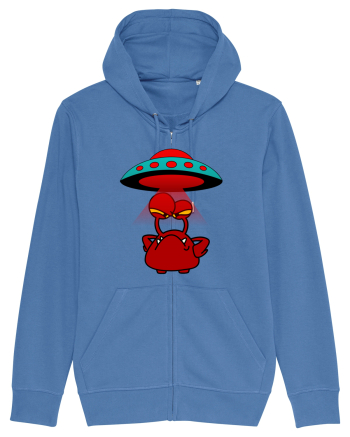 Funny Alien Bright Blue