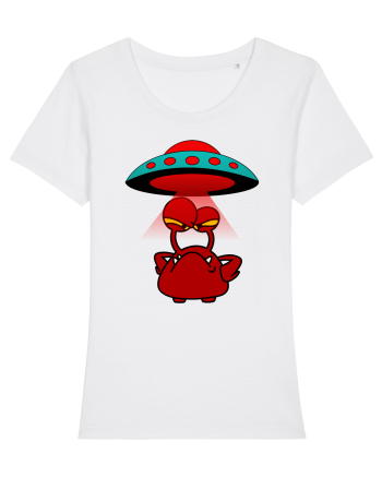 Funny Alien White