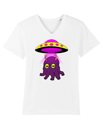 Funny Alien White