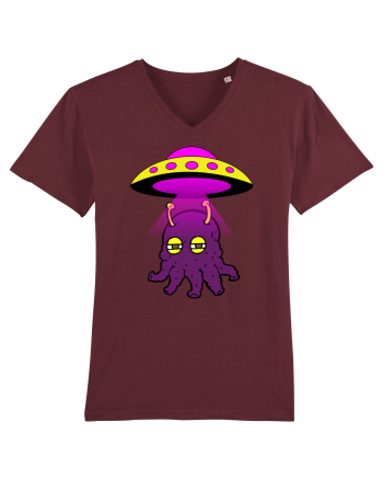 Funny Alien Burgundy