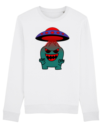 Funny Alien White