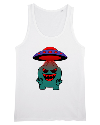 Funny Alien White