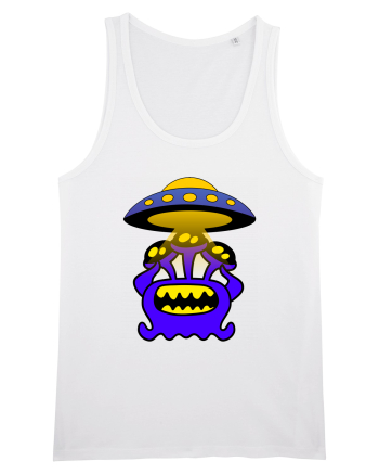 Funny Alien White