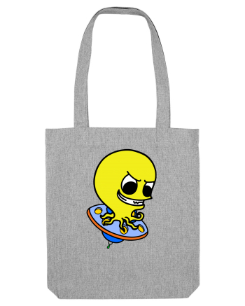 Funny Alien Heather Grey