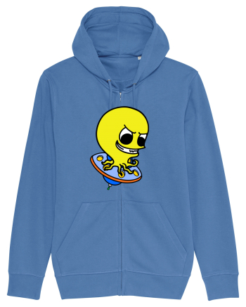 Funny Alien Bright Blue