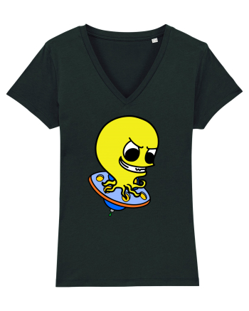 Funny Alien Black