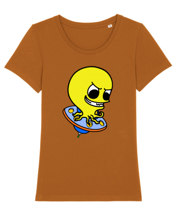 Funny Alien Roasted Orange