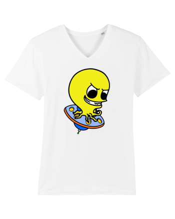 Funny Alien White