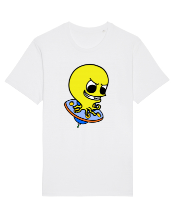 Funny Alien White