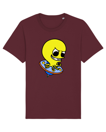 Funny Alien Burgundy