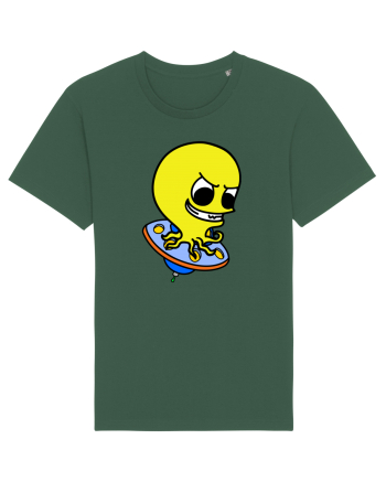 Funny Alien Bottle Green