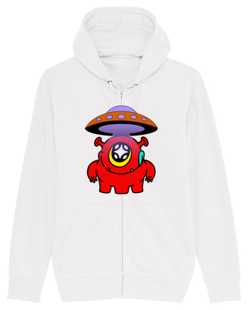 Funny Alien White