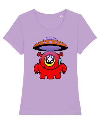 Funny Alien Lavender Dawn