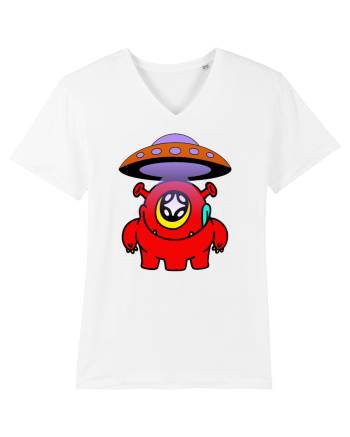 Funny Alien White