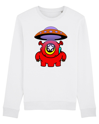 Funny Alien White