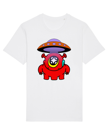 Funny Alien White