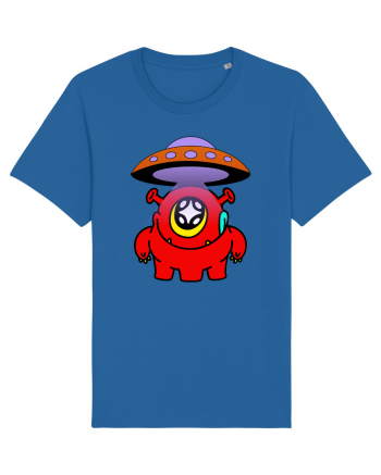 Funny Alien Royal Blue