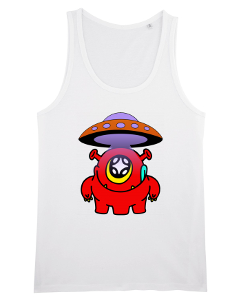 Funny Alien White