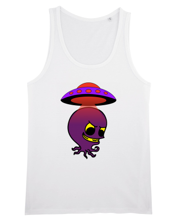 Funny Alien White