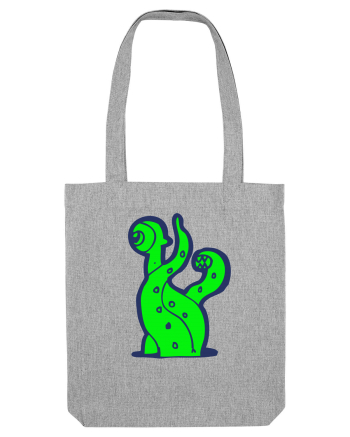 Funny Alien Heather Grey
