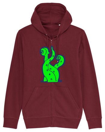 Funny Alien Burgundy