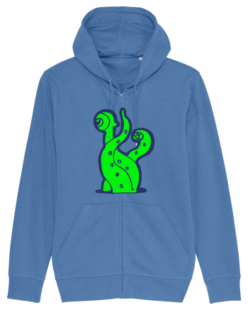 Funny Alien Bright Blue