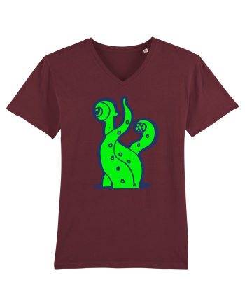 Funny Alien Burgundy