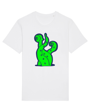 Funny Alien White