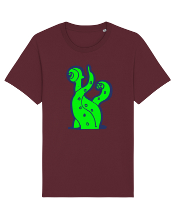 Funny Alien Burgundy