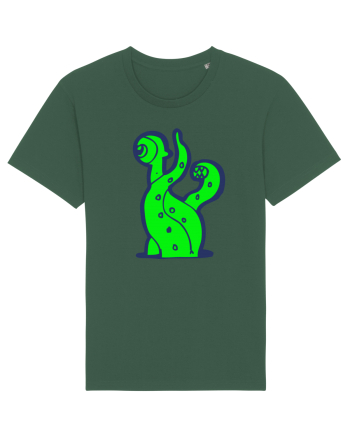 Funny Alien Bottle Green