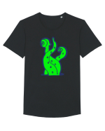 Funny Alien Tricou mânecă scurtă guler larg Bărbat Skater