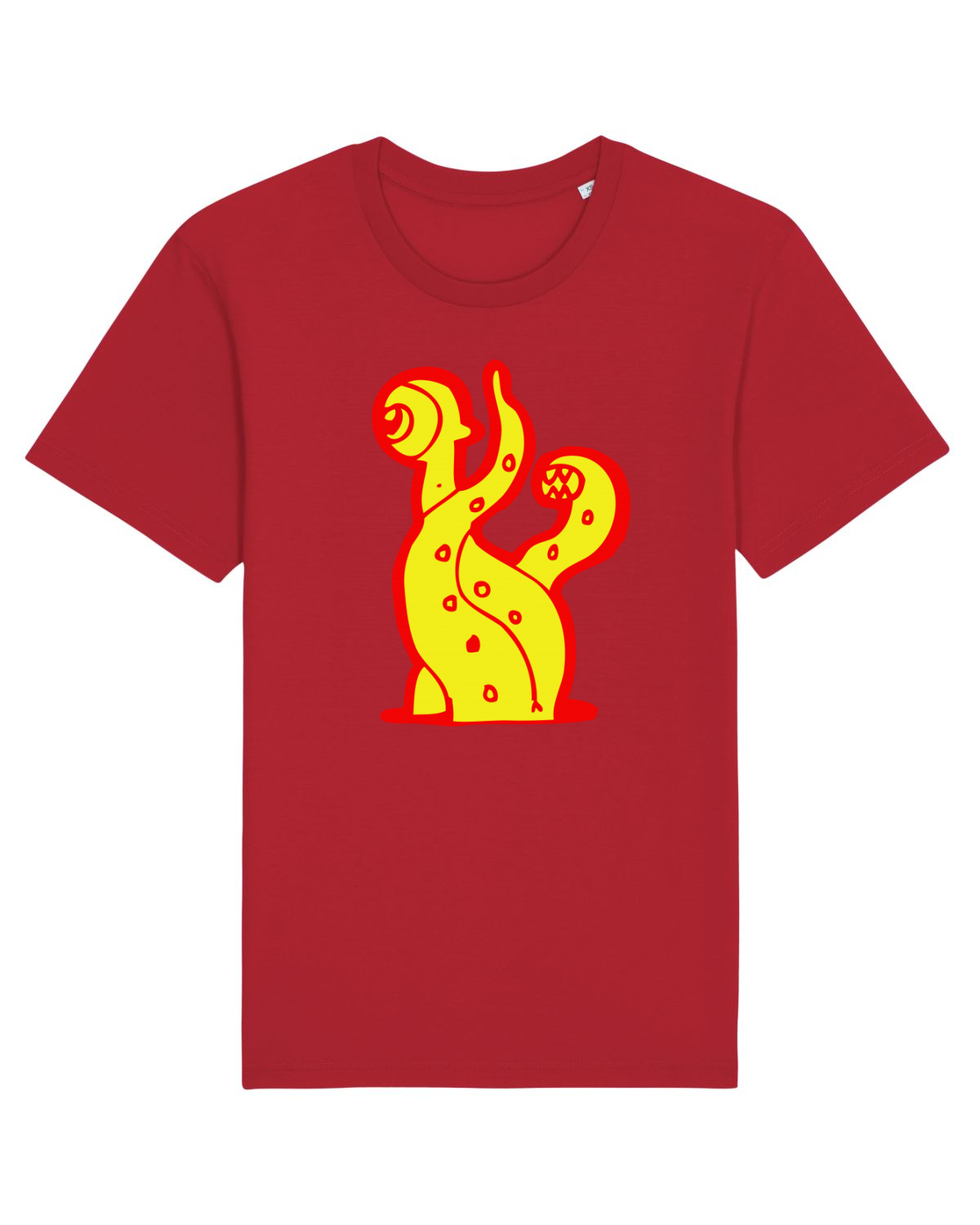Tricou mânecă scurtă Unisex Rocker Red