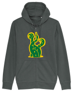 Funny Alien Hanorac cu fermoar Unisex Connector