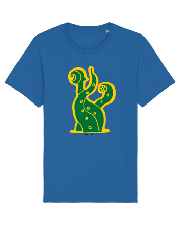 Funny Alien Royal Blue