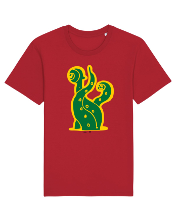 Funny Alien Red